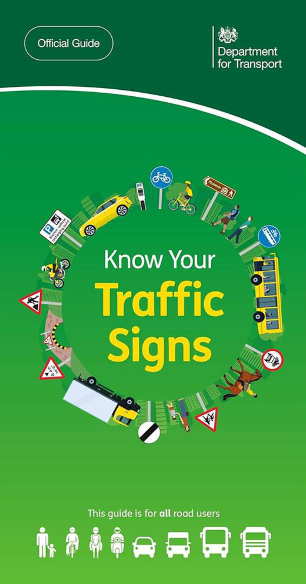 Know Your Traffic Signs official guide cover